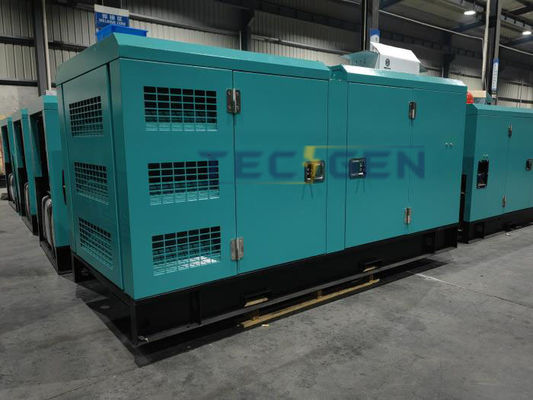 75kva Heavy Duty Diesel Generator Silent Enclosed Genset With Integrated Fuel Tank