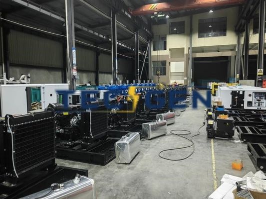 75kva Heavy Duty Diesel Generator Silent Enclosed Genset With Integrated Fuel Tank