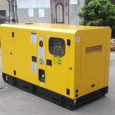 50Hz 20kW Silent Yuchai Diesel Generator Emergency Diesel Generator Set With Soundproof Enclosed Canopy